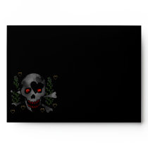 Skull of Hearts Envelope