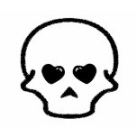 Skull of Hearts T Shirts