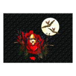 Skull Of Love and Bats Custom Announcements Skull Of Love and Bats Custom Announcements