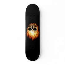 Skull On Fire skateboards