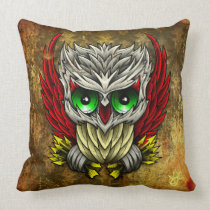 Skull Owl Pillah pillows