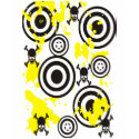 Skull Paint splatter t-shirts by avantgarde1 Skull Paint splatter t-shirts