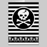 Skull Patch Card cards