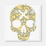 Skull Pattern 2 Magnet
