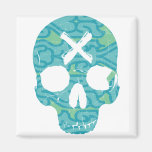Skull Pattern Magnet