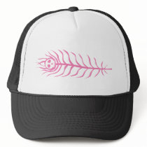 Skull Peacock Feather hats