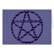 Skull Pentacle Cards
