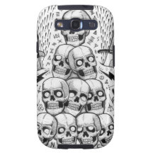 skull pile galaxy SIII cases