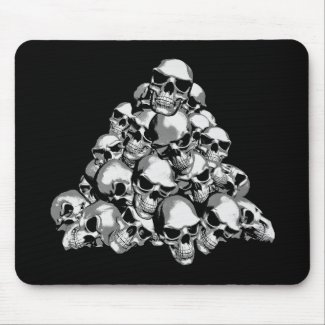 Skull Pile mousepad