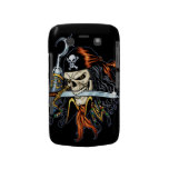 Skull Pirate with Sword and Hook by Al Rio Case-mate Blackberry Case