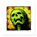 skull plate canvas with black border posters by stanthos skull plate canvas with black border posters