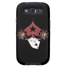 Skull Pokerchip Samsung Galaxy Case