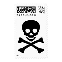 Skull postage by cantoproduction Skull postage