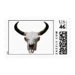 Skull Postage Stamp