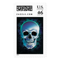 Skull postage by j9oneill Skull postage