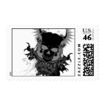 skull postage postage