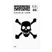 Skull postage by cantoproduction Skull postage