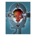 skull posters by Rodigo skull posters