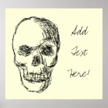 Skull. Poster