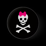 Skull Princess Buttons