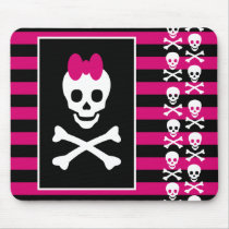 Skull Princess mousepads by Artamatik Skull Princess mousepads
