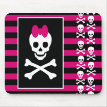 Skull Princess mousepads