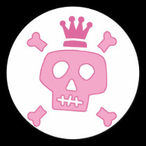 Skull Princess stickers