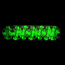 skull print skateboards