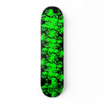 skull print skate board