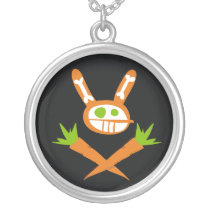 skull rabbit necklaces