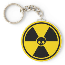 Skull Radiation keychains