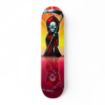 Skull Reflection Skateboard