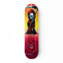 Skull Reflection Skateboard