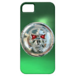 SKULL RIDERS MONOGRAM green iPhone 5 Covers