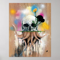 Skull Roots Posters