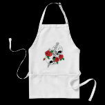 Skull, Roses and Dagger aprons