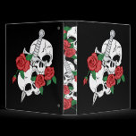 Skull,  Roses and Dagger binders