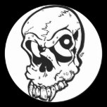 Skull stickers