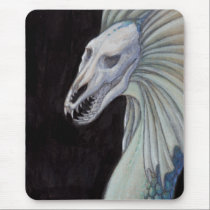 Skull serpent mousepad