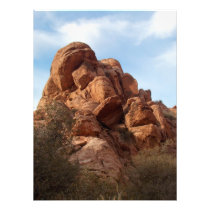 Skull-Shaped Rock Photo Print