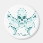 Skull Sharks by FishTs.com Magnets