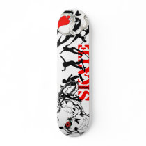 skull skate skateboards by Picasojo skull skate skateboards