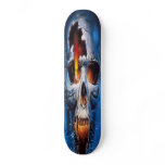 Skull skateboard