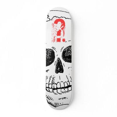 Skull Skateboard by darshe40