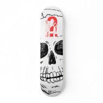 Skull Skateboard by darshe40 Skull Skateboard