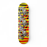 Skull Smoking Pipe Skateboard Decks