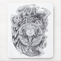 Skull & Snake mousepads