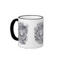 Skull & Snake mugs by GothicArt Skull & Snake mugs