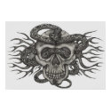 skull & snake posters by claytonart skull & snake posters