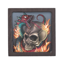 Skull + Snake Premium Jewelry Box